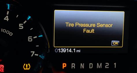 Resolving a 2010 Ford Fusion Tire Pressure Sensor Fault