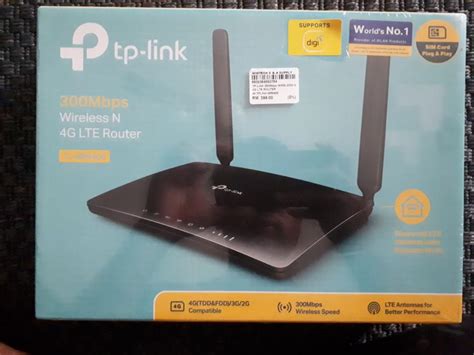 TP-LINK TL-MR6400 4G ROUTER, Computers & Tech, Parts & Accessories ...