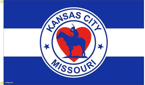 3x5' Official Flag of Kansas City - All Nations Flag Company