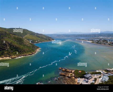 Aerial photo of Knysna in South Africa Stock Photo - Alamy