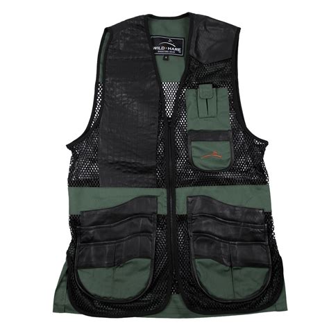 Wild Hare Range Leather and Mesh Shooting Vest