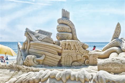 Revere Beach Sand Sculptures | Taken at the revere Beach San… | Flickr