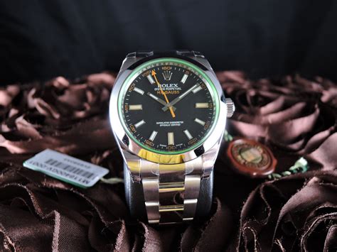 [NEW] Rolex MILGAUSS 116400GV Green Glass Full Set | Alex Pig Timepieces