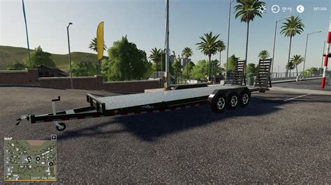 FS19 Triple Axle Car Trailer - FS 19 & 22 USA Mods Collection