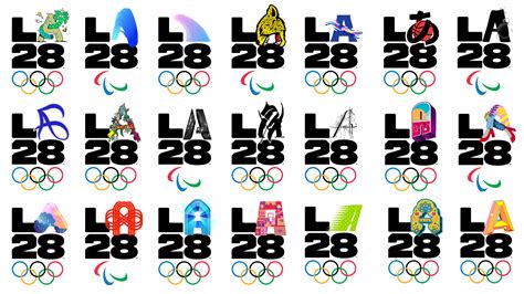 Twenty-Six Logos Unveiled for 2028 LA Olympics, Paralympics – SportsLogos.Net News