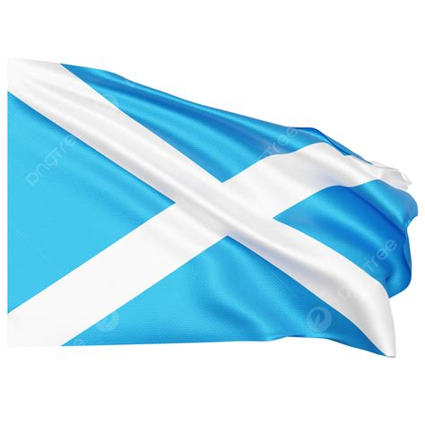 Scotland Flag Waving, Scotland Flag With Pole, Scotland Flag Waving ...