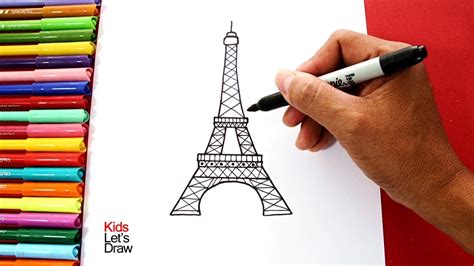 Compartir más de 93 torre eiffel dibujo a color mejor - vietkidsiq.edu.vn