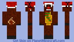 Christmas Reindeer Minecraft Skin