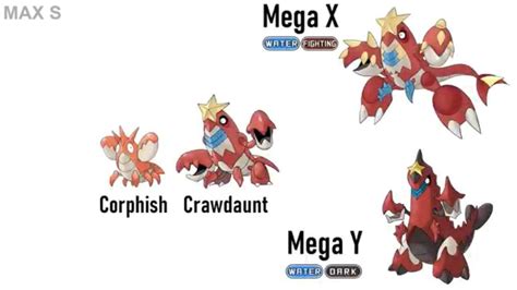 Corphish evolution | Pokemon teams, Mega evolution, Pokemon