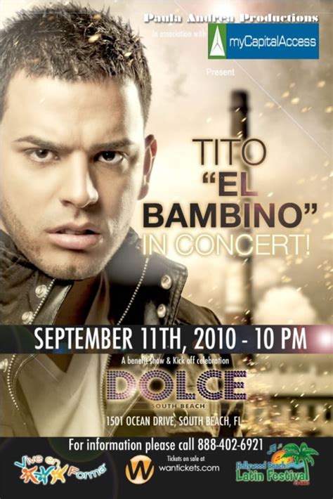 Tito el Bambino at Dolce 9/11/10 – The Soul Of Miami