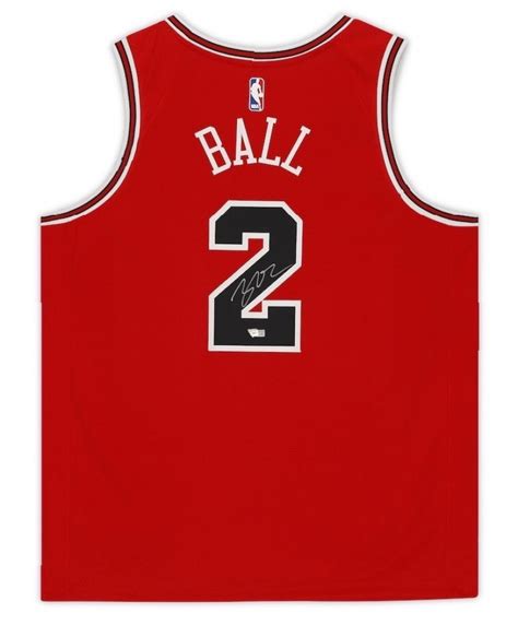 Lonzo Ball Signed Bulls Jersey (Fanatics) | Pristine Auction