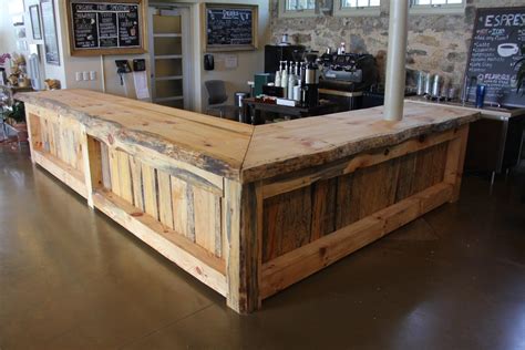 Customized Rustic Bar or Counter Top LIVE EDGE WOOD....Give