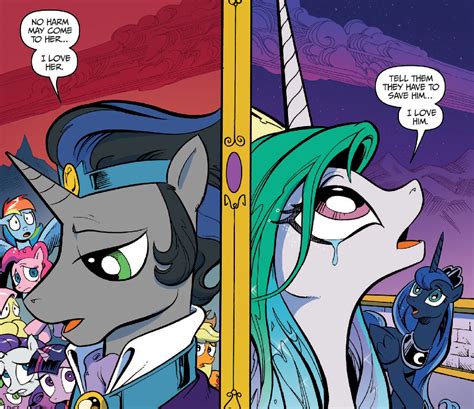 Imagem - Comic issue 18 Sombra and Celestia.png | My Little Pony A Amizade é Mágica Wiki ...