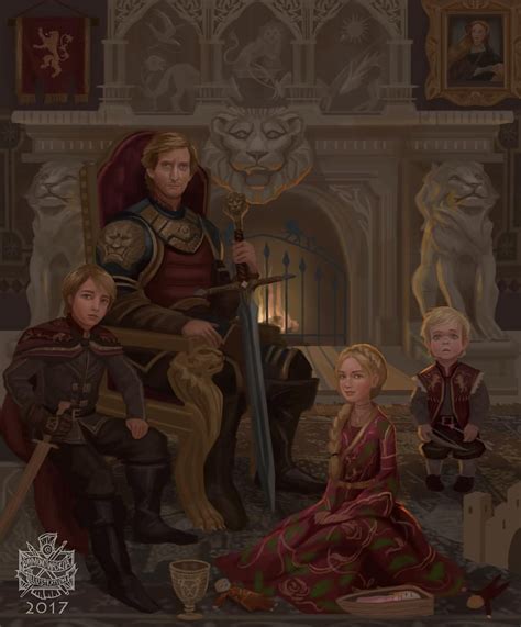 The Lannisters circa 275 AC. (In the books Jaime and Cersei already ...