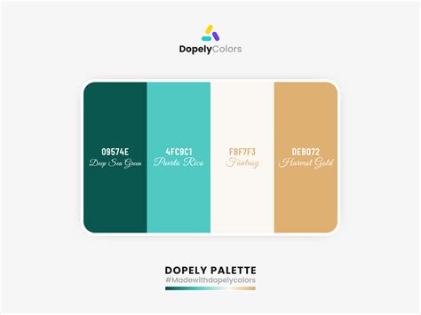 Color Palette for Designers & Color Lovers | Dopely Colors by Dopely on ...