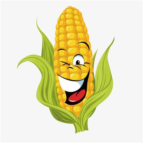 Cartoon Corn Hd Transparent, Cartoon Corn, Cartoon Vector, Corn Vector, Cartoon PNG Image For ...