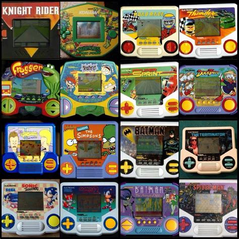 Handheld Games | Retro video games, Vintage video games, Games