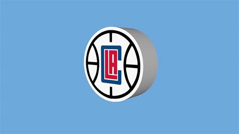 Los Angeles Clippers Team Logo 3D model | CGTrader