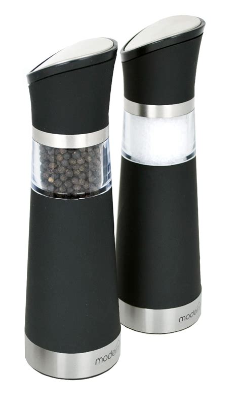 Modern Home GSM238 Electric Salt & Pepper Mill Set