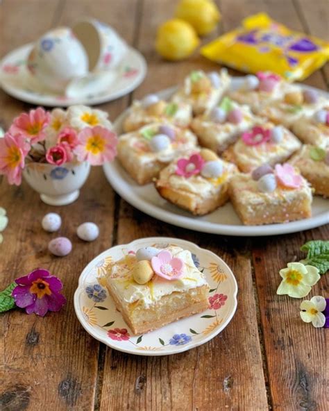 Lemon Shortbread Squares - Lavender and Lovage