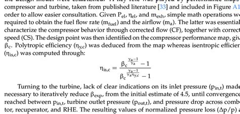 Design features of the compressor and turbine. | Download Scientific Diagram