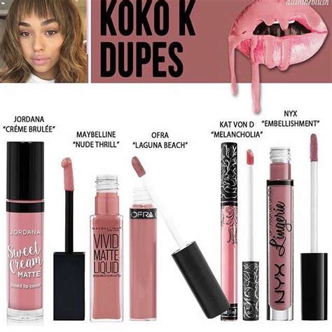 ↞ lizannecabrera ↠ Kylie lip kit dupes More Kylie Lip Kit Dupe, Kylie ...