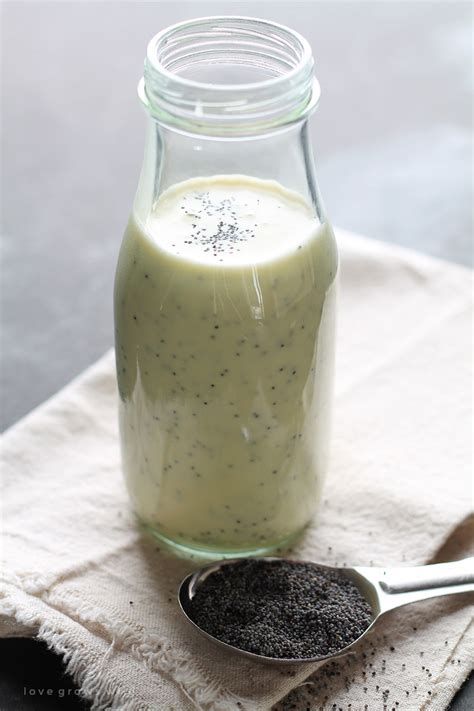 Poppy Seed Dressing - Love Grows Wild