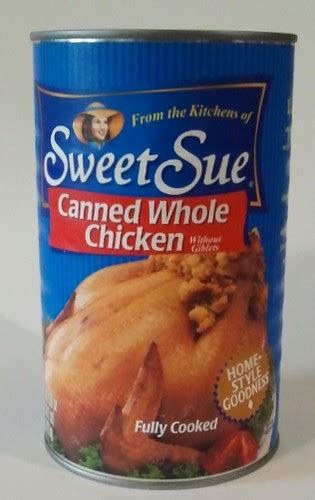 Dave's Cupboard: Sweet Sue Canned Whole Chicken