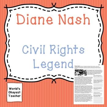 Diane Nash - Civil Rights Legend by World's Okayest Teacher | TPT