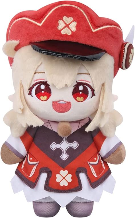 Amazon.com: Klee Plush Doll Toy Genshin Impact Plushie Stuffed Figure for Kids Girls Game Fans ...