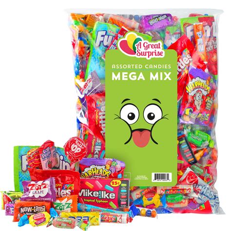 Candy Mix - Bulk Assorted Candies - 2 Pounds - Individually Wrapped - Party Variety Bag ...