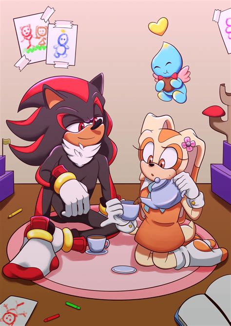 Shadow taking good care of Cream | Sonic the Hedgehog | Know Your Meme