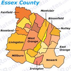 Essex County Map