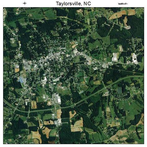 Aerial Photography Map of Taylorsville, NC North Carolina