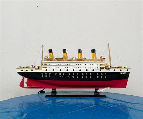 RMS Titanic Model Ship Wooden Model Ship Size 24 - Etsy