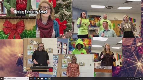 Hawkins Elementary School teachers spread holiday cheer through song ...