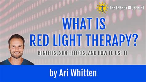 What Is Red Light Therapy?: Benefits, Side Effects, and How To Use It ...