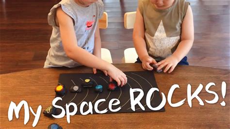 My Space Rocks! - Solar System for Kids (4-7 yo) | rock painting | - YouTube