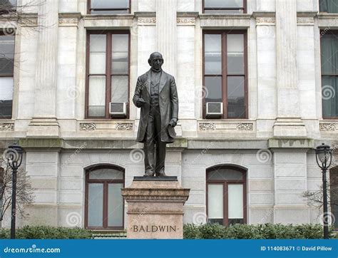 Matthias William Baldwin Bronze Statue, City Hall, Philadelphia ...