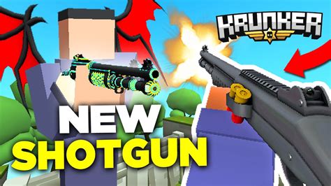 *NEW* Krunker.io SHOTGUN and GUN GAME! (gameplay) - YouTube