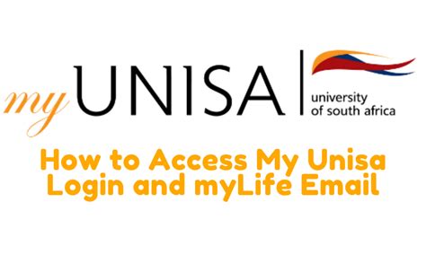 myUnisa How to Access My Unisa Login and myLife Email