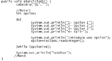 EXAMPLE OF PROGRAMMING EXERCISE BASED ON FILLING CODE. | Download Scientific Diagram