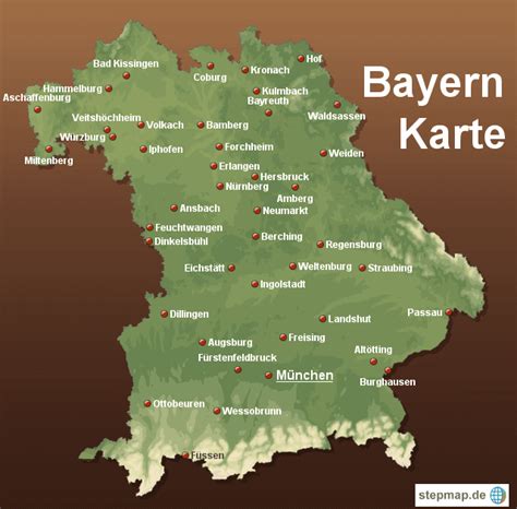 Bayern Karte / Radfahren In Bayern Fahrradhotels Fahrradverleih E Bike - Jovan Elliott