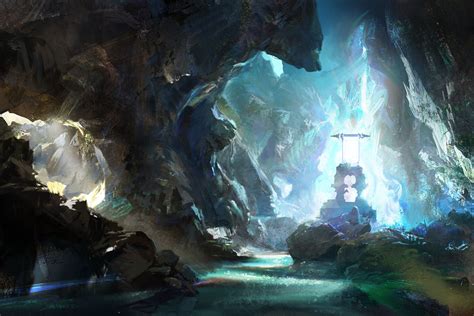 ArtStation - magic cave