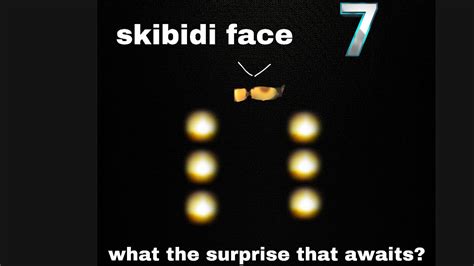 skibidi face 7 (secret text) - YouTube