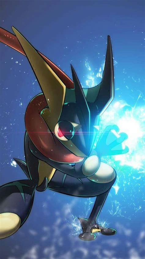 Greninja used water shuriken | Pokemon, Animasi, Wallpaper hd