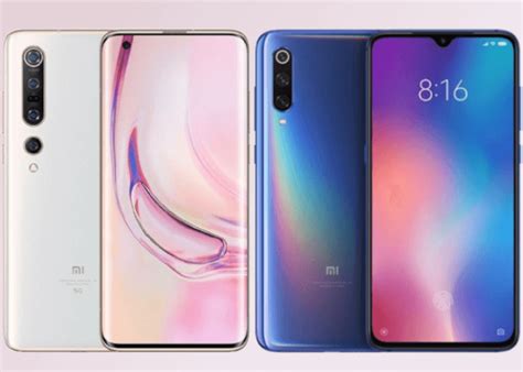 Xiaomi Mi 10 vs Xiaomi Mi 9: comparativa de característicias