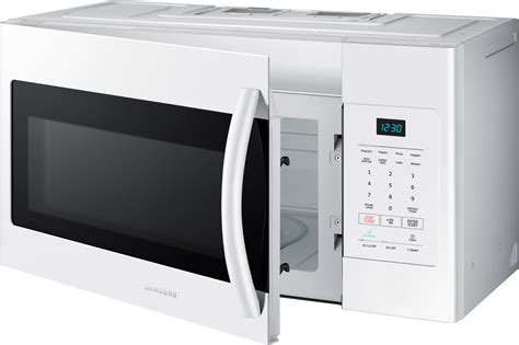 Best Buy: Samsung 1.6 cu. ft. Over-the-Range Microwave White ME16H702SEW