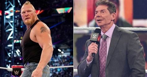 WWE Superstar Brock Lesnar reveals Vince McMahon's reaction after he quit