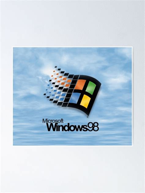 "Windows 98 Start Screen" Poster for Sale by Spider-Mayne | Redbubble